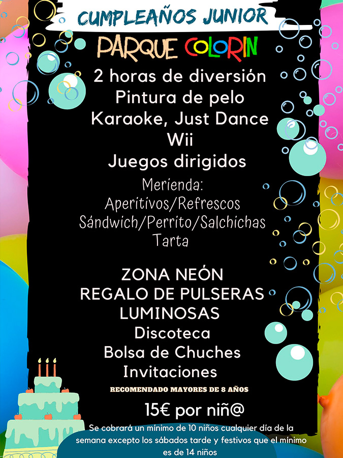cumpleaños junior